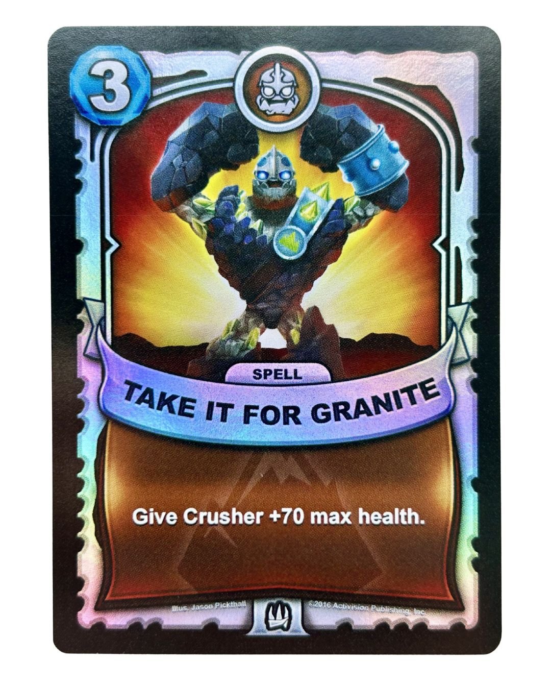 Take It for Granite (Battlecast) (Silver Foil) - Nick Nack's Full Frontal Attack