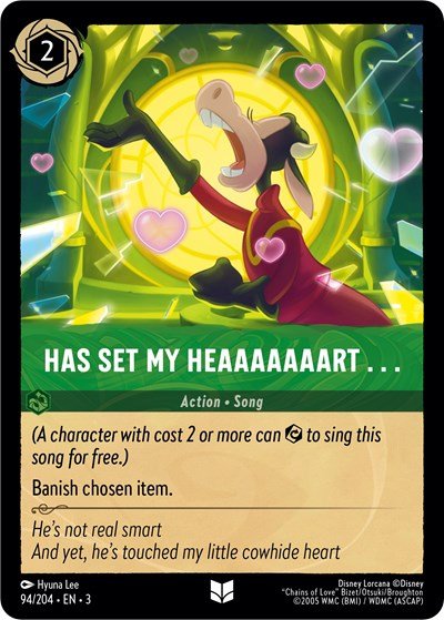 Has Set My Heaaaaaaart . . . (Into the Inklands) Near Mint - Nick Nack's Full Frontal Attack
