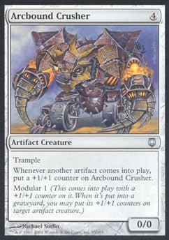 Arcbound Crusher (Darksteel) Light Play - Nick Nack's Full Frontal Attack