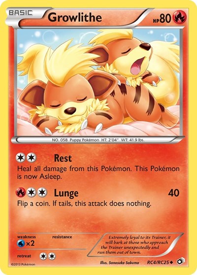 Growlithe (Legendary Treasures: Radiant Collection) Near Mint Holofoil
