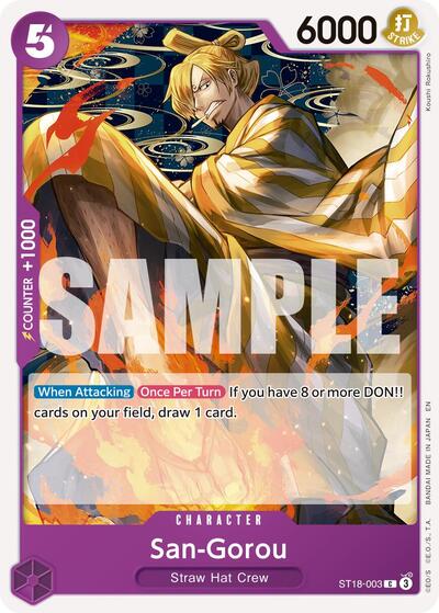 San - Gorou (Reprint) (Premium Booster - The Best - Vol. 2) Near Mint - Nick Nack's Full Frontal Attack