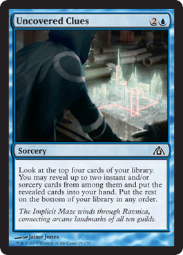 Uncovered Clues (Dragon's Maze) Near Mint