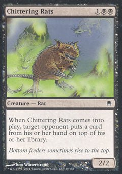Chittering Rats (Darksteel) Light Play - Nick Nack's Full Frontal Attack