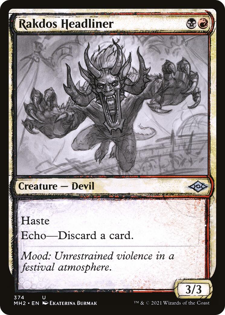 Rakdos Headliner (Showcase)