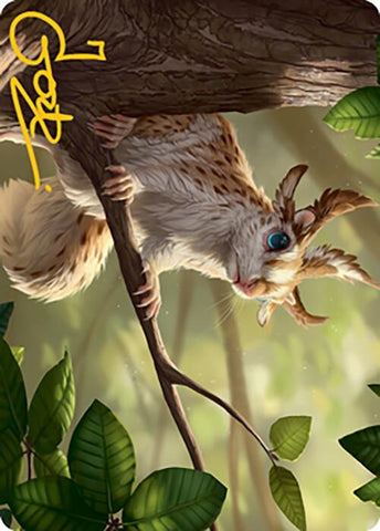 Carte d'art Squirrel Sovereign (Signature dorée) [Modern Horizons 2 Art Series] 