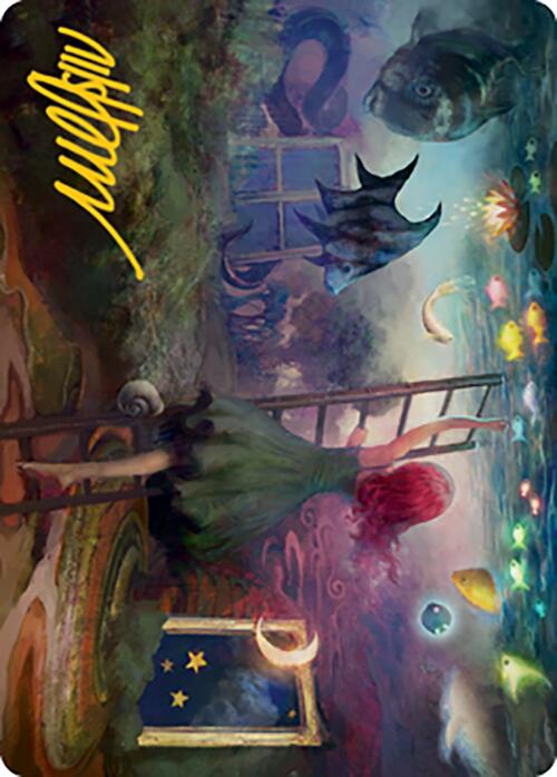 Tarjeta de arte Lucid Dreams (firma con sello dorado) [Serie de arte Modern Horizons 2] 