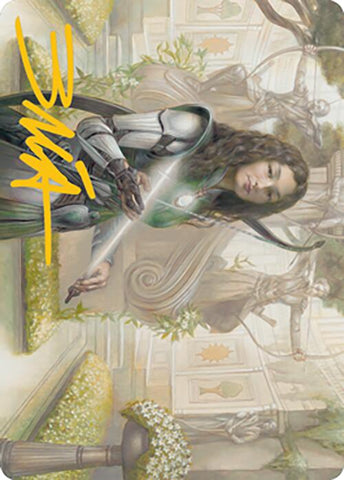 Tarjeta de arte Arcus Acolyte (firma con sello dorado) [Serie de arte Modern Horizons 2] 