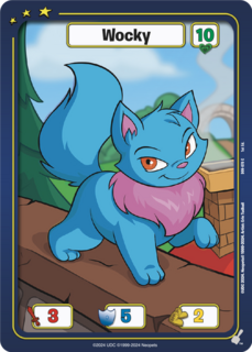 Wocky (Blue - 070) [Defenders Of Neopia]