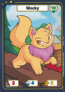 Wocky (Yellow - 071) [Defenders Of Neopia]