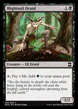 Blightsoil Druid (Eternal Masters) Near Mint - Nick Nack's Full Frontal Attack