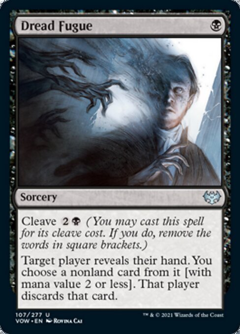 Dread Fugue (Innistrad: Crimson Vow) Near Mint - Nick Nack's Full Frontal Attack