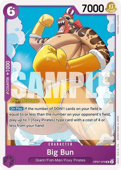 Big Bun (500 Years in the Future Pre-Release Cards) Near Mint