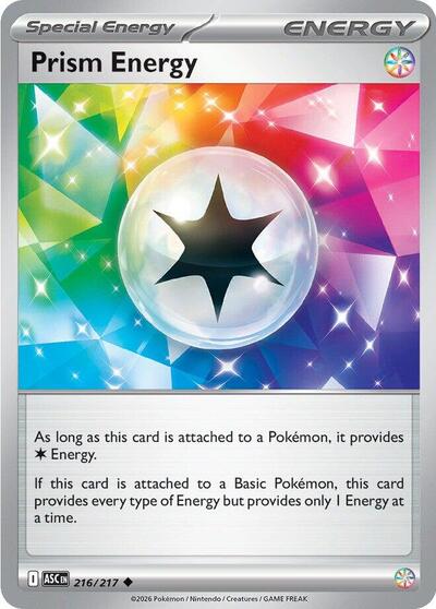 Prism Energy (ME: Ascended Heroes) Near Mint - Nick Nack's Full Frontal Attack