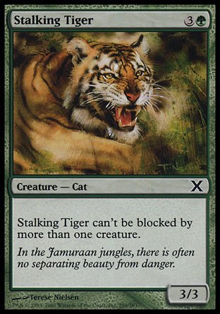 Stalking Tiger (10th Edition) Light Play - Nick Nack's Full Frontal Attack