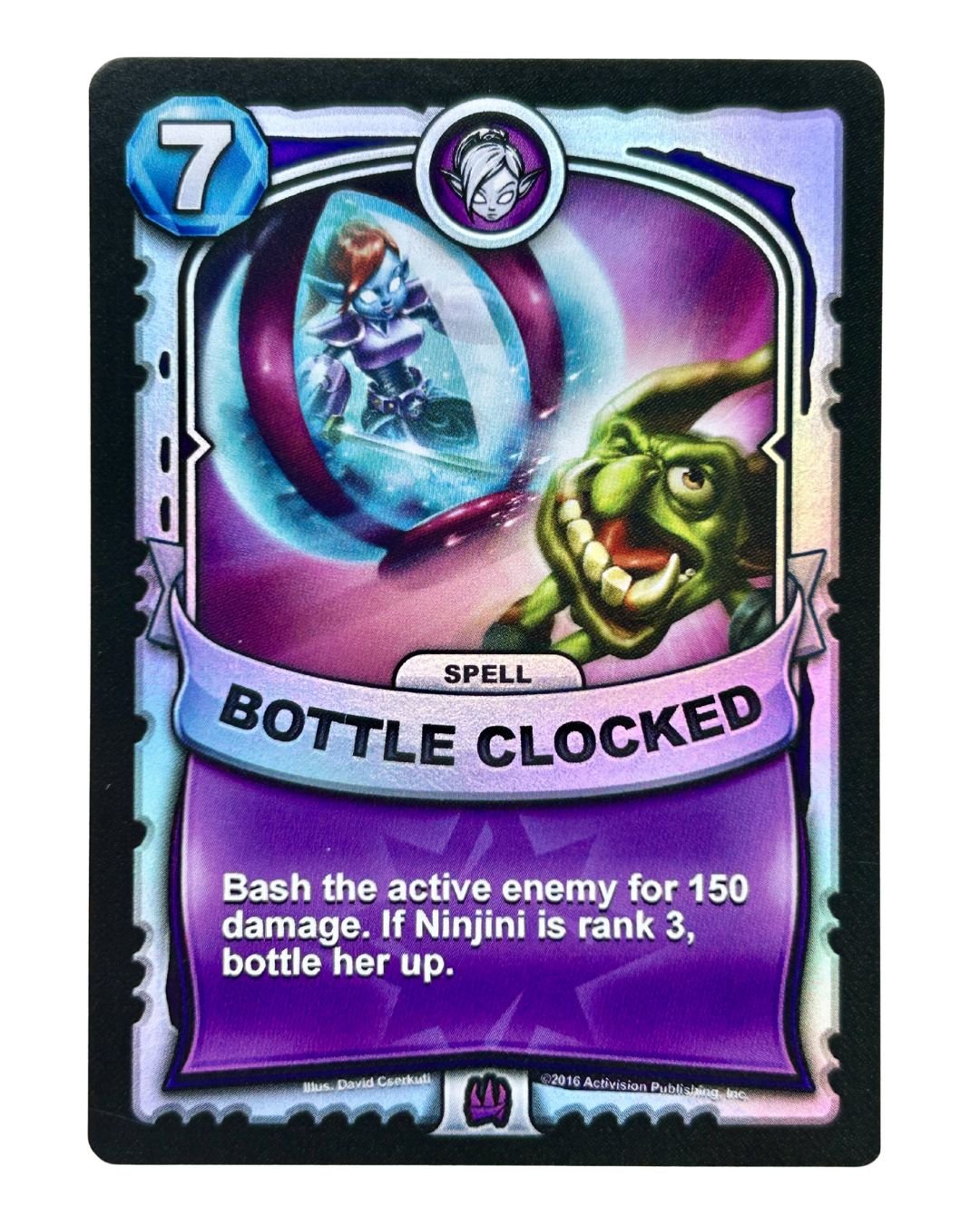 Bottle Clocked (Battlecast) (Silver Foil) - Nick Nack's Full Frontal Attack