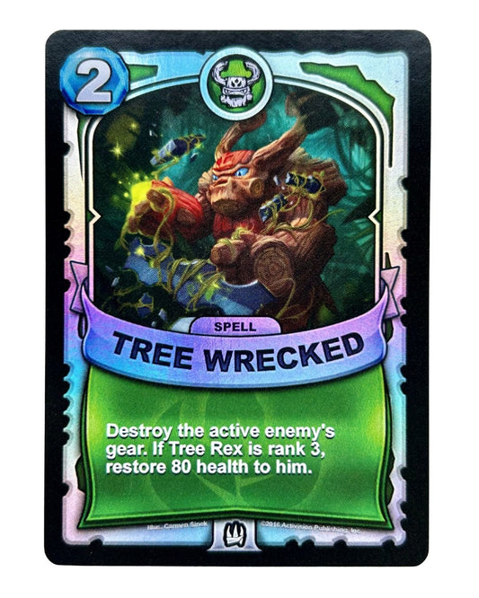 Tree Wrecked (Battlecast) (Silver Foil) - Nick Nack's Full Frontal Attack