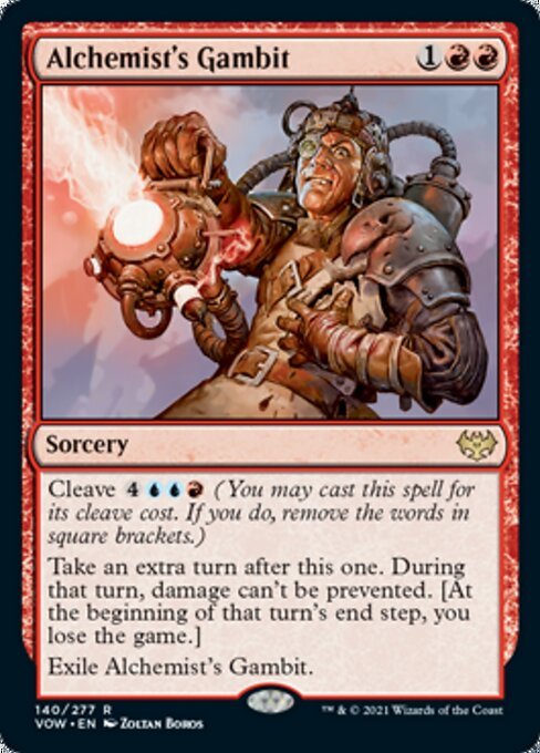 Alchemist's Gambit (Innistrad: Crimson Vow) Near Mint - Nick Nack's Full Frontal Attack