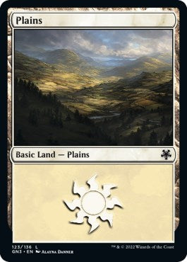 Plains (123) (Magic Game Night: Free-For-All) Near Mint