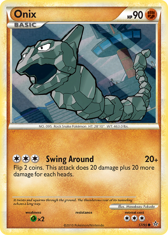 Onix (57/95) [HeartGold &amp; SoulSilver: Unleashed] 