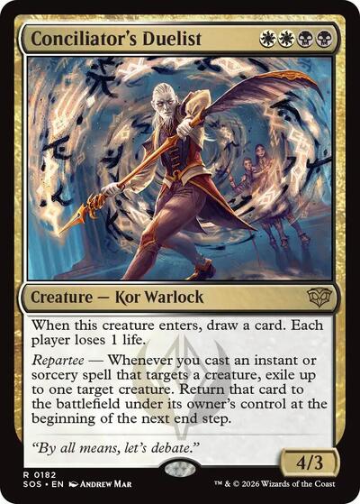 Conciliator's Duelist (Secrets of Strixhaven) Near Mint Foil
