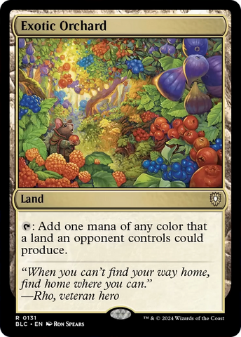 Exotic Orchard [Bloomburrow Commander]