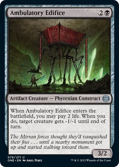 Ambulatory Edifice (Phyrexia: All Will Be One) Near Mint - Nick Nack's Full Frontal Attack