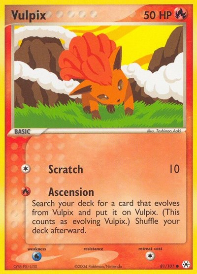 Vulpix (Hidden Legends) Light Play