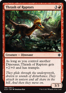 Thrash of Raptors (Ixalan) Near Mint - Nick Nack's Full Frontal Attack