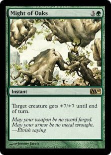 Might of Oaks (Magic 2010 Core Set) Near Mint - Nick Nack's Full Frontal Attack
