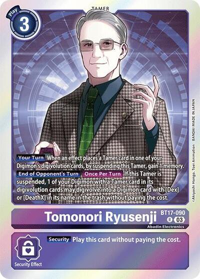 Tomonori Ryusenji (Secret Crisis) Near Mint Foil