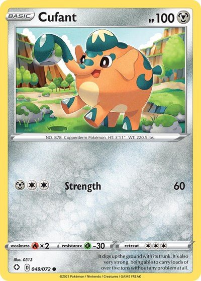 Cufant (Shining Fates) Near Mint - Nick Nack's Full Frontal Attack