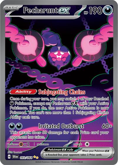 Pecharunt ex - 093 (SV: Shrouded Fable) Near Mint Holofoil