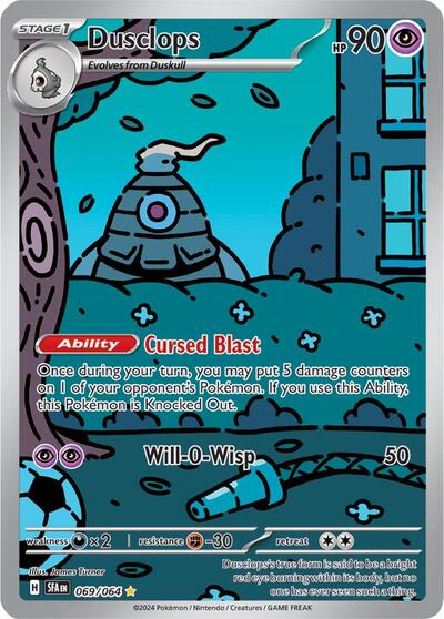 Dusclops - 069 (SV: Shrouded Fable) Near Mint Holofoil