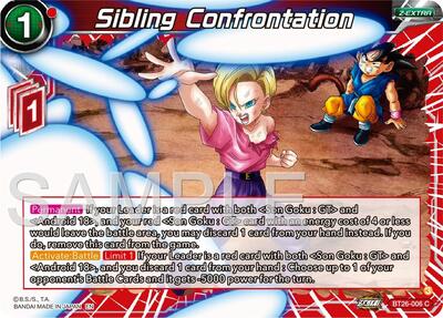Sibling Confrontation (Ultimate Advent) Near Mint