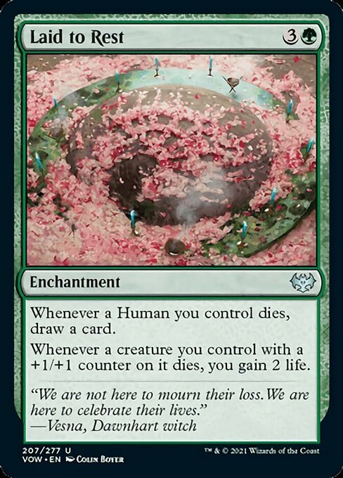 Laid to Rest (Innistrad: Crimson Vow) Near Mint - Nick Nack's Full Frontal Attack