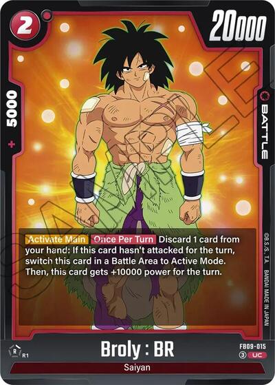 Broly : BR (Dual Evolution) Near Mint - Nick Nack's Full Frontal Attack