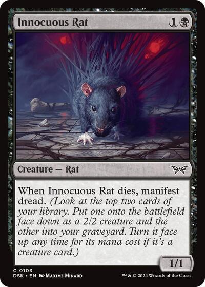 Innocuous Rat (Duskmourn: House of Horror) Near Mint