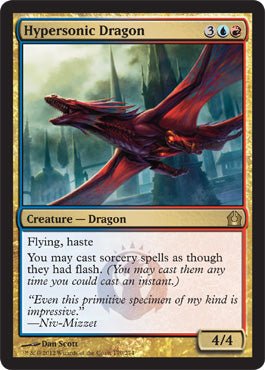 Hypersonic Dragon (Return to Ravnica) Near Mint - Nick Nack's Full Frontal Attack