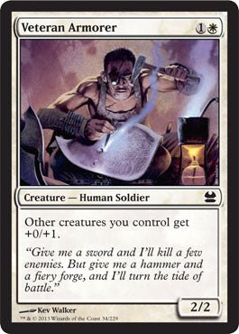 Veteran Armorer (Modern Masters) Near Mint - Nick Nack's Full Frontal Attack