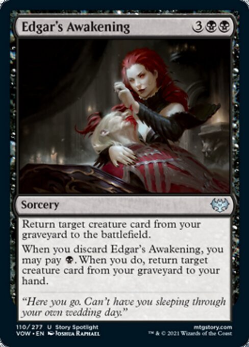Edgar's Awakening (Innistrad: Crimson Vow) Near Mint - Nick Nack's Full Frontal Attack