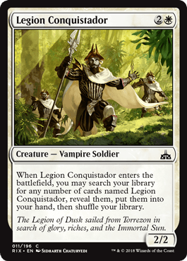 Legion Conquistador (Rivals of Ixalan) Near Mint - Nick Nack's Full Frontal Attack