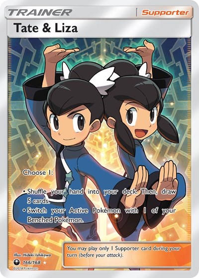 Tate & Liza (Full Art) (SM - Celestial Storm) Near Mint Holofoil
