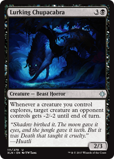 Lurking Chupacabra (Ixalan) Near Mint - Nick Nack's Full Frontal Attack
