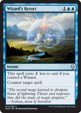 Wizard's Retort (Dominaria) Near Mint - Nick Nack's Full Frontal Attack