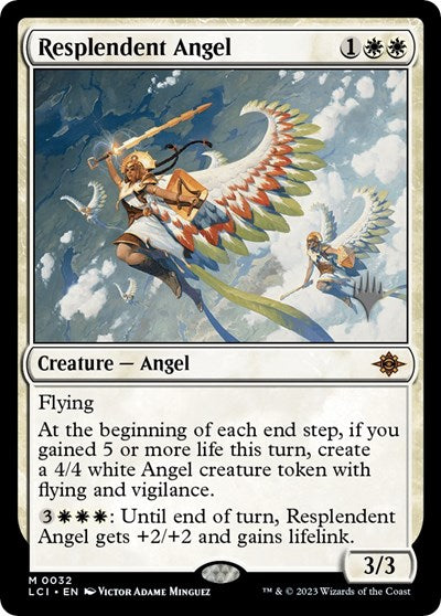 Resplendent Angel (Promo Pack: The Lost Caverns of Ixalan) Near Mint