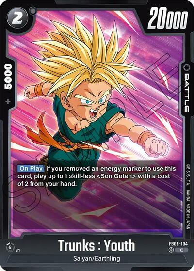 Trunks : Youth (New Adventure) Near Mint