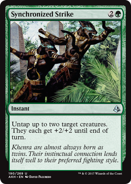 Synchronized Strike (Amonkhet) Near Mint