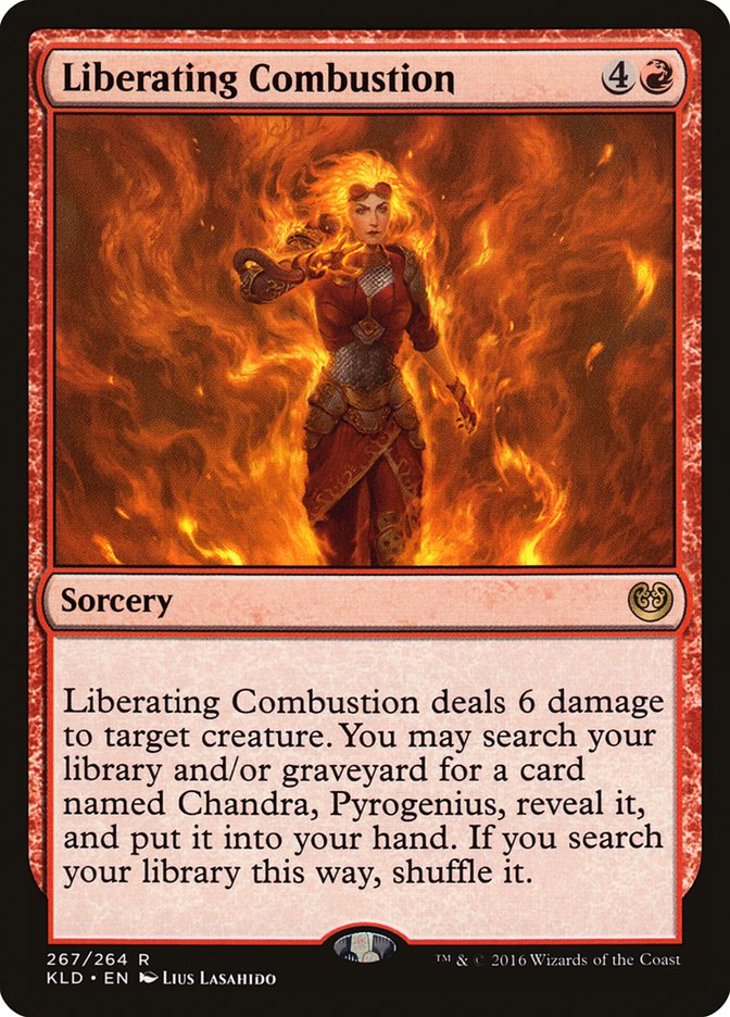 Combustión liberadora [Kaladesh] 