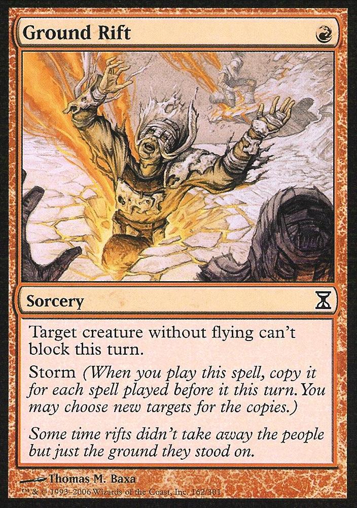 Ground Rift (Time Spiral) Near Mint - Nick Nack's Full Frontal Attack