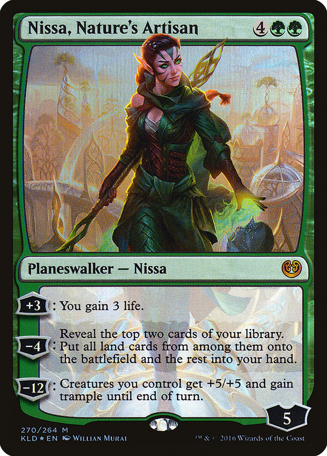 Nissa, artesana de la naturaleza [Kaladesh] 